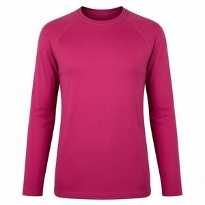 Nike Pro Combat Dri-Fit Compression Pink Long Sleeve Shirt Size Medium
